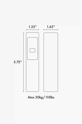 Battery-Free Luggage Scale