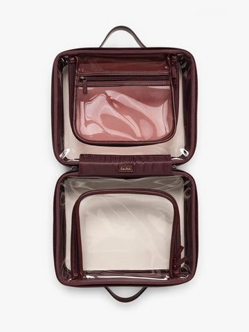 Large Clear Cosmetics Case