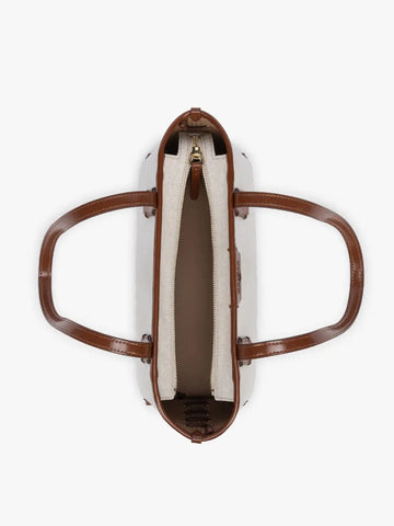 Colette Canvas Shoulder Tote