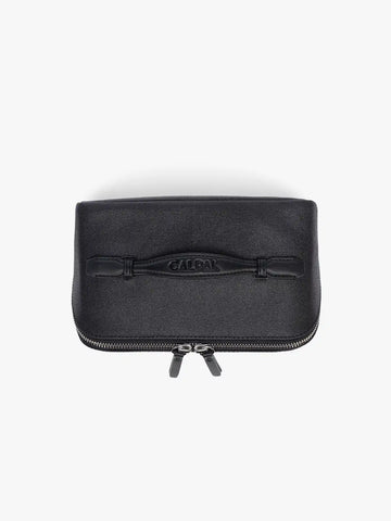 Colette Lay-Flat Canvas Toiletry Bag