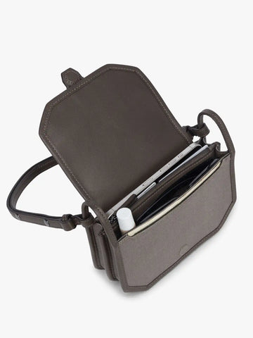Colette Canvas Crossbody Wallet Bag