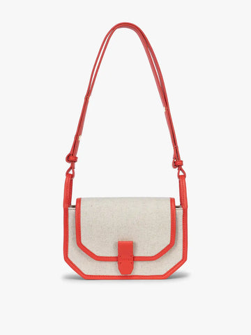 Colette Canvas Crossbody Wallet Bag