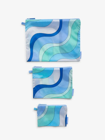 Compakt Zip Pouch Set