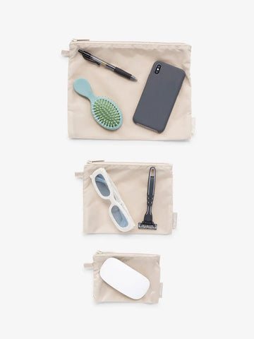 Compakt Zip Pouch Set