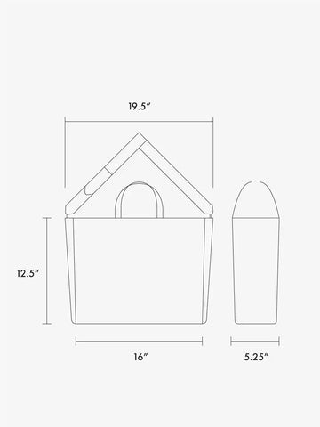 Haven 16" Laptop Tote Bag