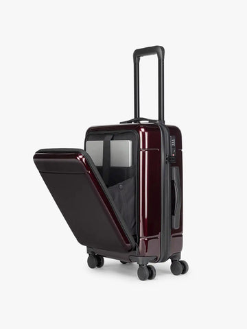 Hue Front Pocket Carry-On Luggage