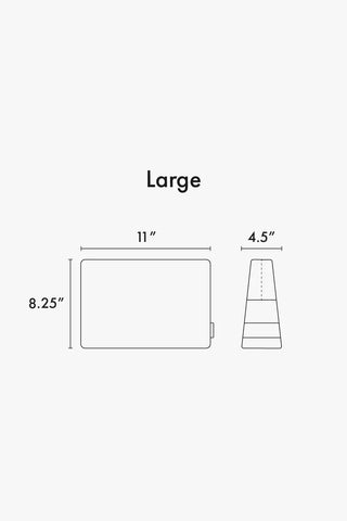 Water Resistant Zip Pouch Set (3 Pieces)