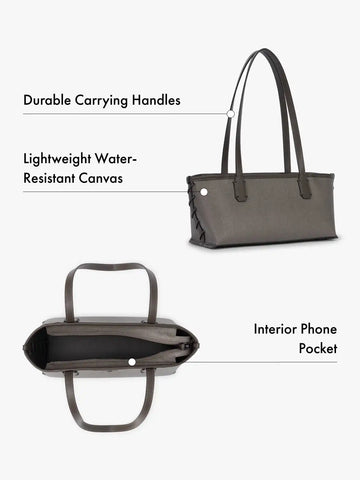 Colette Canvas Shoulder Tote