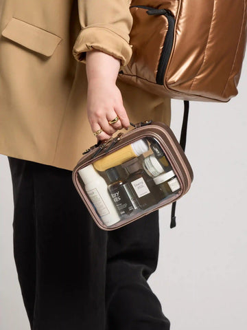 Small Clear Cosmetics Case