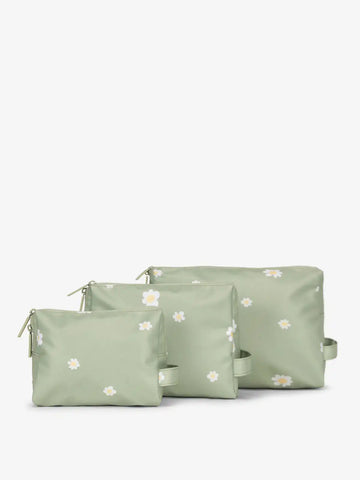 Water Resistant Zip Pouch Set (3 Pieces)
