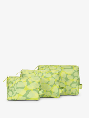Water Resistant Zip Pouch Set (3 Pieces)