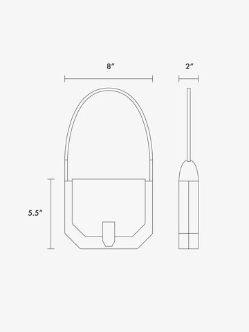 Colette Canvas Crossbody Wallet Bag